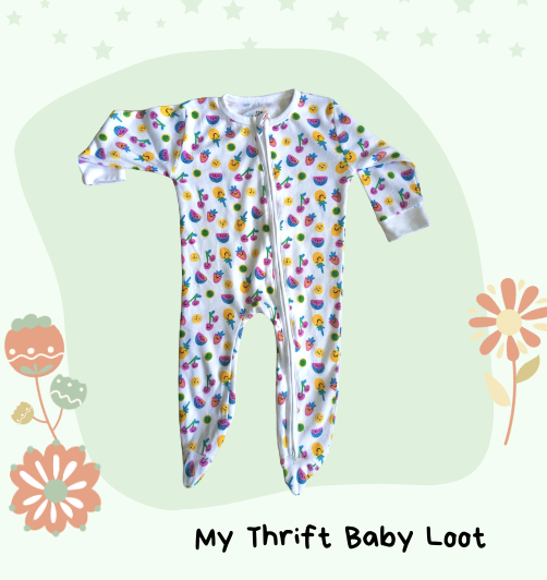 NEW The Mom Store baby sleep suit (6-9 months)